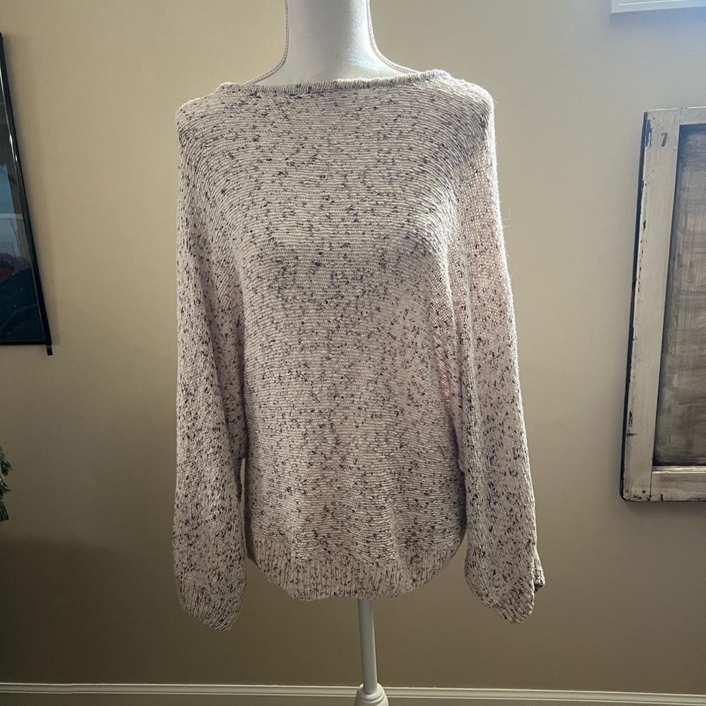 Kendall + Kylie Women's Cream Sweater M/L
